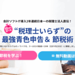 『節税くん～青色申告～(TM)』専用ページで販売開始！